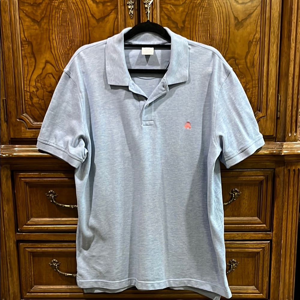 Brooks Brothers light blue slim fit  Polo Shirt and Subtle Logo